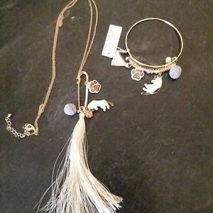 Kids Necklace And Bracelet Set